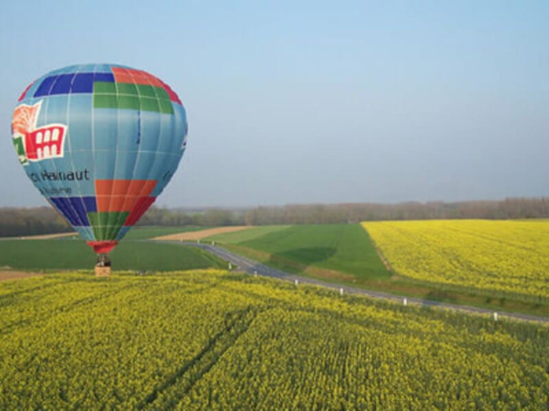 Vol en Montgolfière près de Valenciennes - Baptême à Saint-Amand-les-Eaux